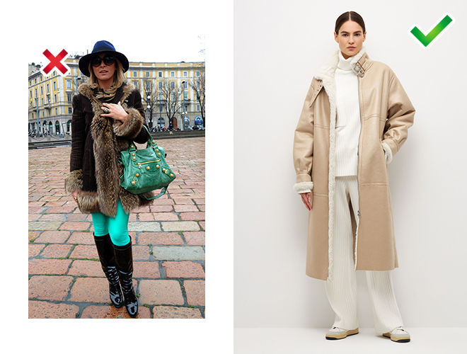 6 видов меховой верхней одежды, которая не идет никому - Я Покупаю