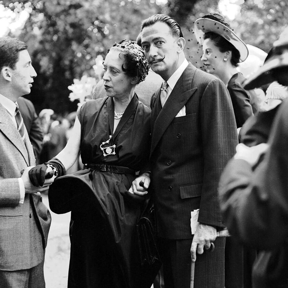 Эльза Скиапарелли и Сальвадор Дали, 1936 г.