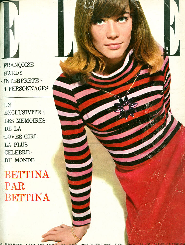 Франсуаза Харди в свитере Rykiel, 1963 г.