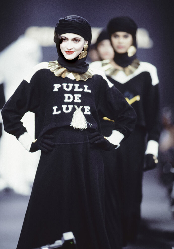 Свитер Sonia Rykiel из коллекции весна-лето 1990 г.