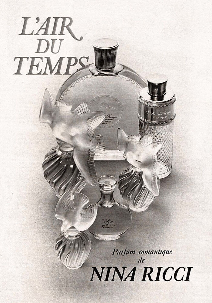 Парфюм «под платье», Nina Ricci "L'Air du Temps", 1969 г.