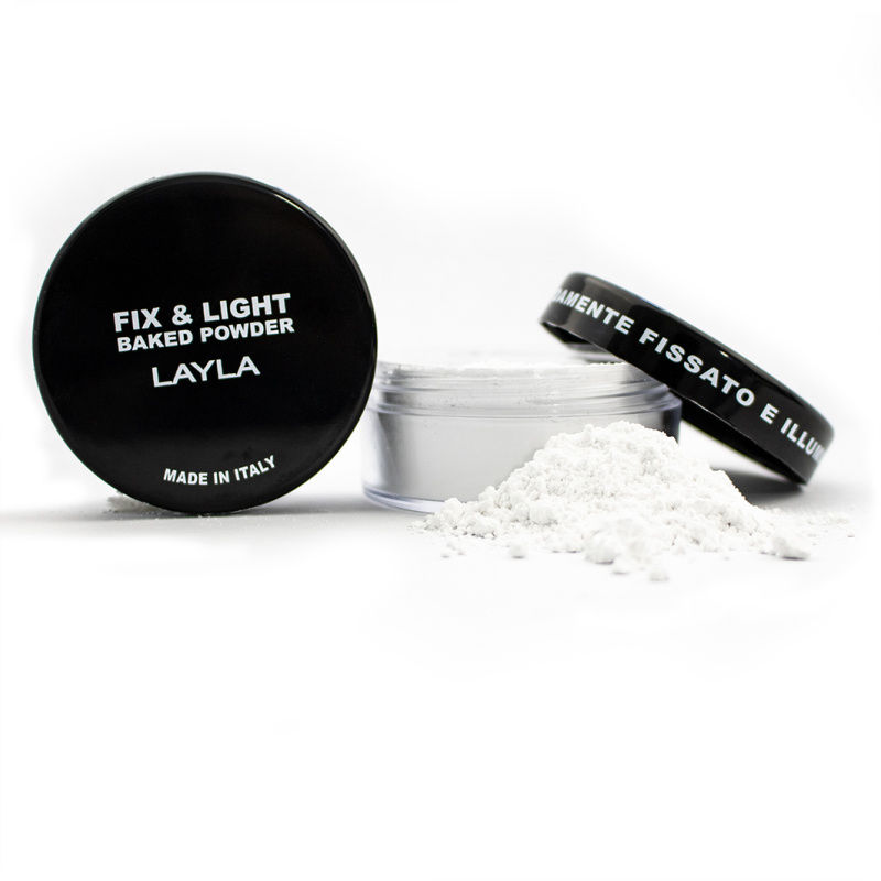 Пудра рассыпчатая для лица фиксирующая Fix & Light Baked Powder (2344R27-00 2344R27-001 фото 1