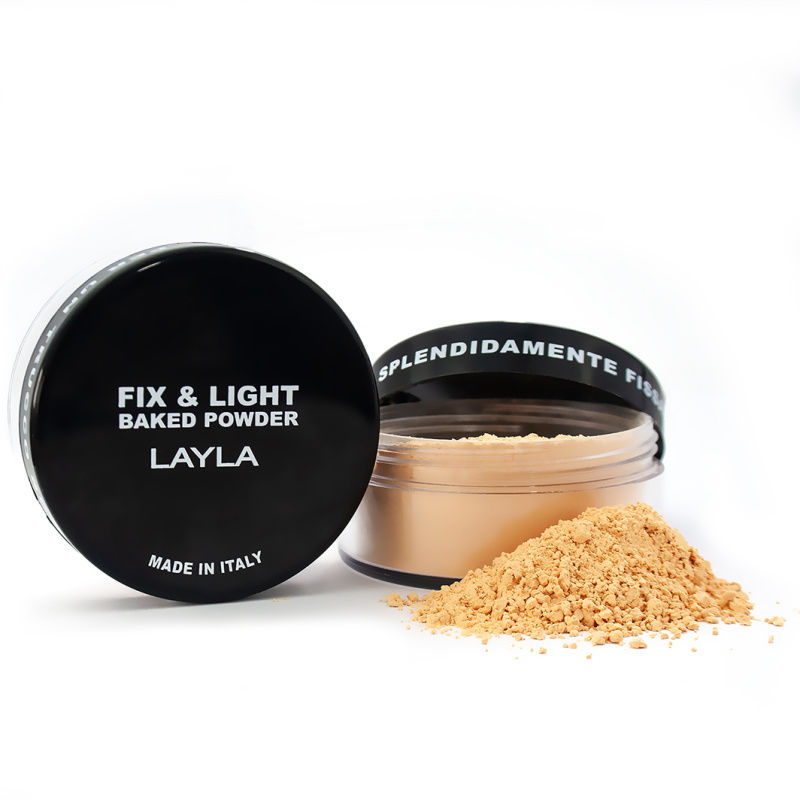 Пудра рассыпчатая для лица фиксирующая Fix & Light Baked Powder (2344R27-00 2344R27-001 фото 1