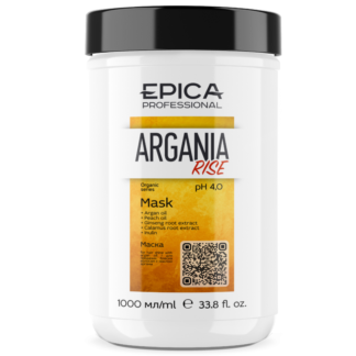 Маска для придания блеска волосам с маслом арганы Argania Rise Organic (913