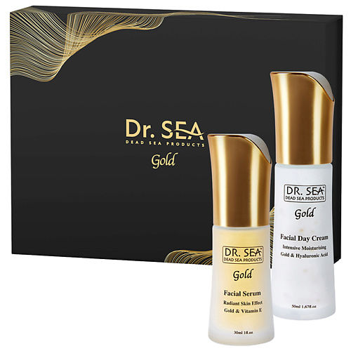 DR. SEA Подарочный набор GOLD «СИЯЮЩАЯ КОЖА» / GIFT GOLD BOX «RADIANT SKIN»