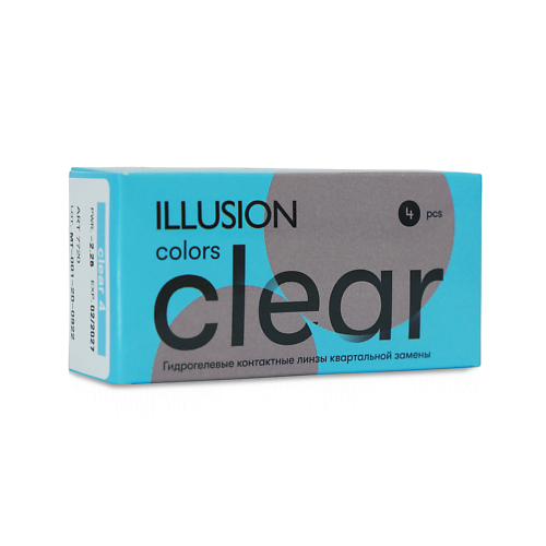 ILLUSION Контактные линзы ILLUSION CLEAR MPL151100 фото 1