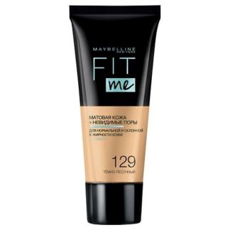 MAYBELLINE NEW YORK Тональный крем для лица "Fit Me", матирующий