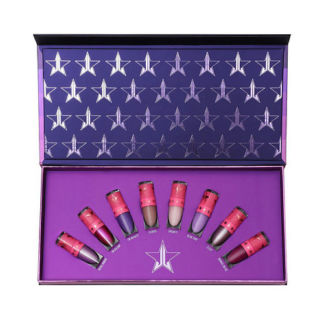 JEFFREE STAR COSMETICS Набор помад для губ жидких матовых Mini Purple Bundl