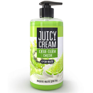 JUICY CREAM Жидкое мыло Киви - Лайм смузи