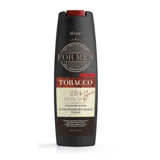 ВИТЭКС For MEN TOBACCO 2в1 Гель-душ для волос и тела с феромонами благородн