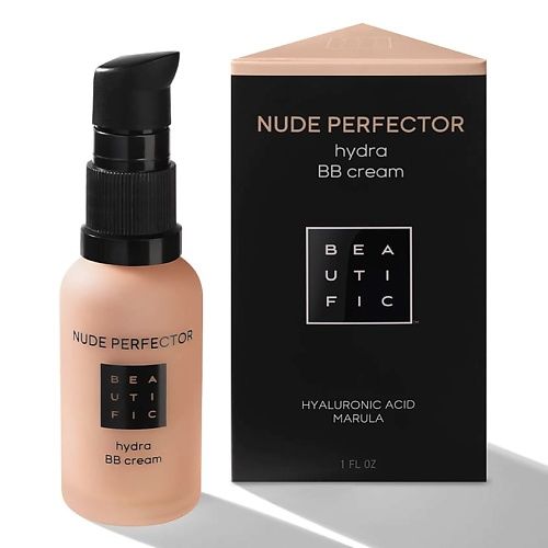 BEAUTIFIC ВВ-крем Nude perfector с гиалуроновой кислотой