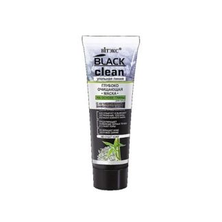 ВИТЭКС BLACK CLEAN  Глубоко очищающая МАСКА для лица на основе глины 75.0