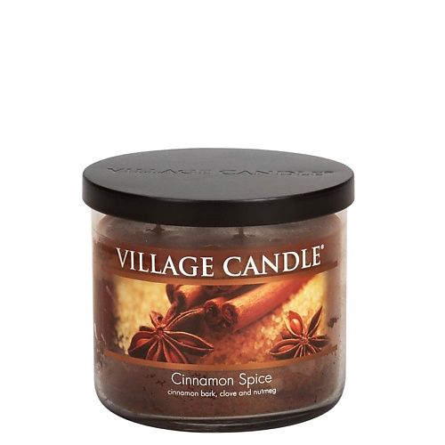 VILLAGE CANDLE Ароматическая свеча "Cinnamon Spice", чаша, средняя VLG000012 фото 1