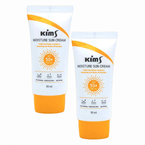 Kims НАБОР: 2 солнцезащитных крема для лица Moisture Sun Cream SPF 50+ PA++ MPL249545 фото 1