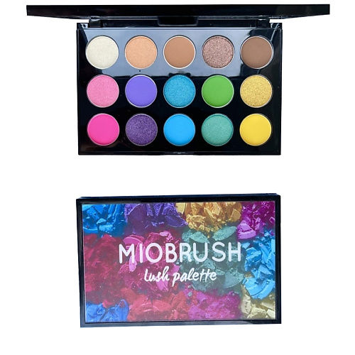 Miobrush Палетка теней для макияжа век Lush Palette MPL096196 фото 1