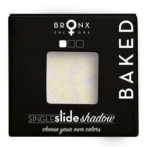 BRONX COLORS Тени для век Single Slide Baked Shadow BNXSCBS03 фото 1