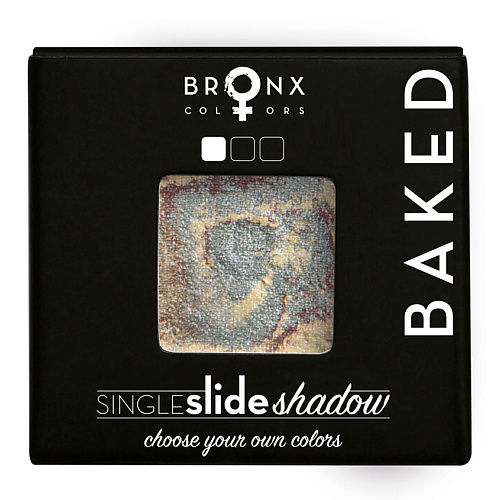 BRONX COLORS Тени для век Single Slide Baked Shadow BNXSCBS01 фото 1