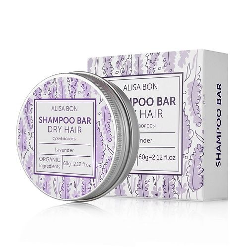 Alisa Bon Твердый шампунь для волос SHAMPOO BAR «Лаванда» MPL066183 фото 1