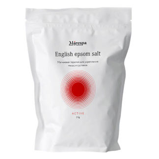 MARESPA Английская соль для ванн с магнием EPSOM с натуральными маслами роз