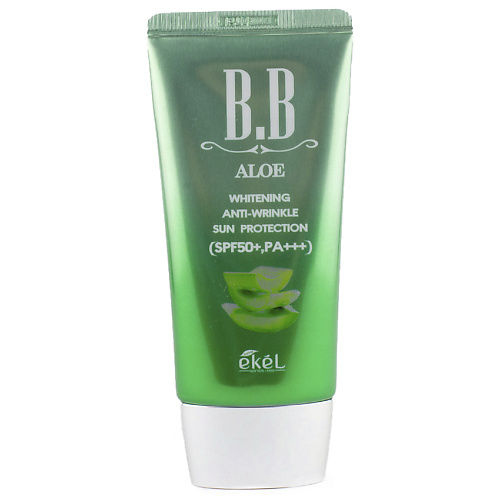 Ekel Тональный ББ крем с Алоэ Увлажняющий BB Cream Aloe Sun Protection SPF5