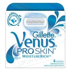 GILLETTE Сменные кассеты для бритья Venus Proskin Moisturerich GIL847234 фото 1