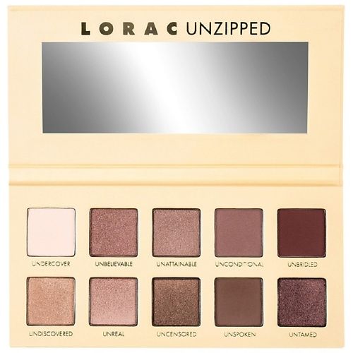 LORAC Набор Палетка теней Unzipped Shimmer & Matte Eyeshadow Palette и Прай LR_000019 фото 1