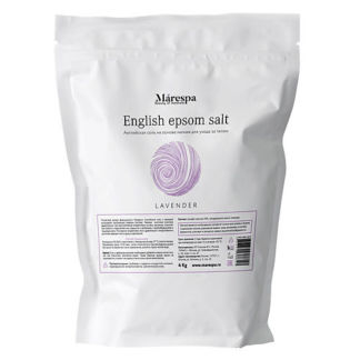 MARESPA Английская соль для ванн с магнием EPSOM с натуральным маслом лаван