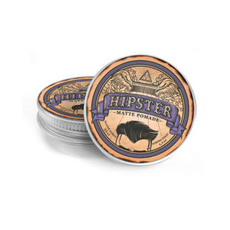 HIPSTER Matte Pomade Помада для укладки волос с сильной фиксацией и матовым