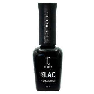 IQ Beauty Финишное покрытие для лака матовое PROLAC+bioceramics Matte top