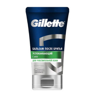 GILLETTE Бальзам после бритья Sensitive Protection (защита для чувствительн