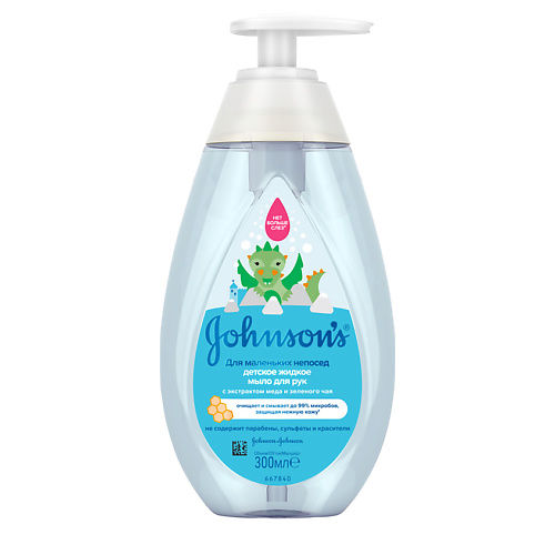 JOHNSON'S BABY Детское жидкое мыло 2в1 для рук и тела Pure Protect JNB085323 фото 1