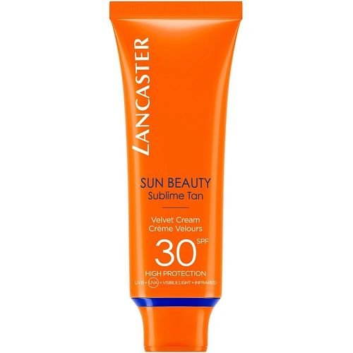 LANCASTER Нежный крем Сияющий загар для лица Sun Beauty SPF30 LNC_40100 фото 1