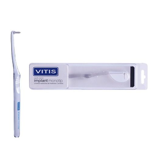 DENTAID Зубная щётка для имплантов Vitis Implant Monotip в твердой упаковке MPL148887 фото 1