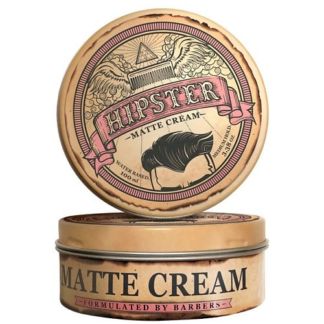 HIPSTER Matte Cream Крем-помада для укладки волос со средней фиксацией и ма