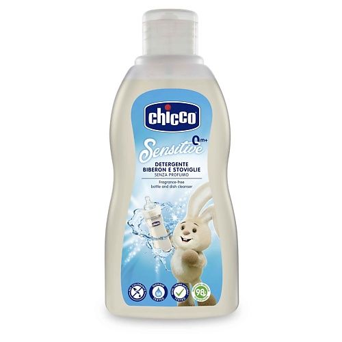 Chicco Средство для мытья детской посуды, пустышек