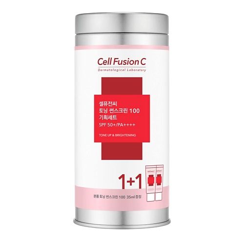 CELL FUSION C Набор Крем солнцезащитный 100 SPF50+ PA++++ тонирующий Tonic