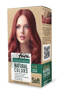 FARA Краска для волос Natural Colors Soft, 321 Темный баклажан