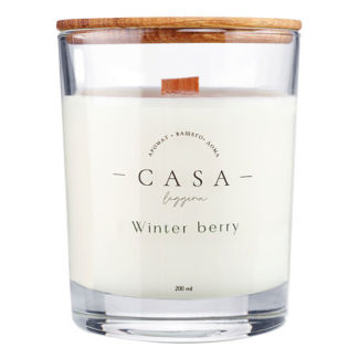 CASA LEGGERA Свеча в стекле Winter berry