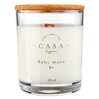 CASA LEGGERA Свеча в стекле Baby muse 0+