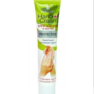 BELLE JARDIN Крем для рук и ногтей Protective c оливковым маслом + витамины
