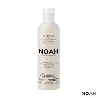 NOAH FOR YOUR NATURAL BEAUTY Шампунь для волос против желтизны с экстрактом