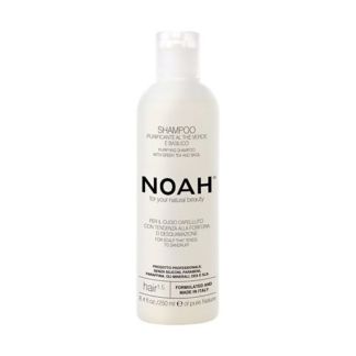 NOAH FOR YOUR NATURAL BEAUTY Шампунь для волос очищающий с зеленым чаем и б