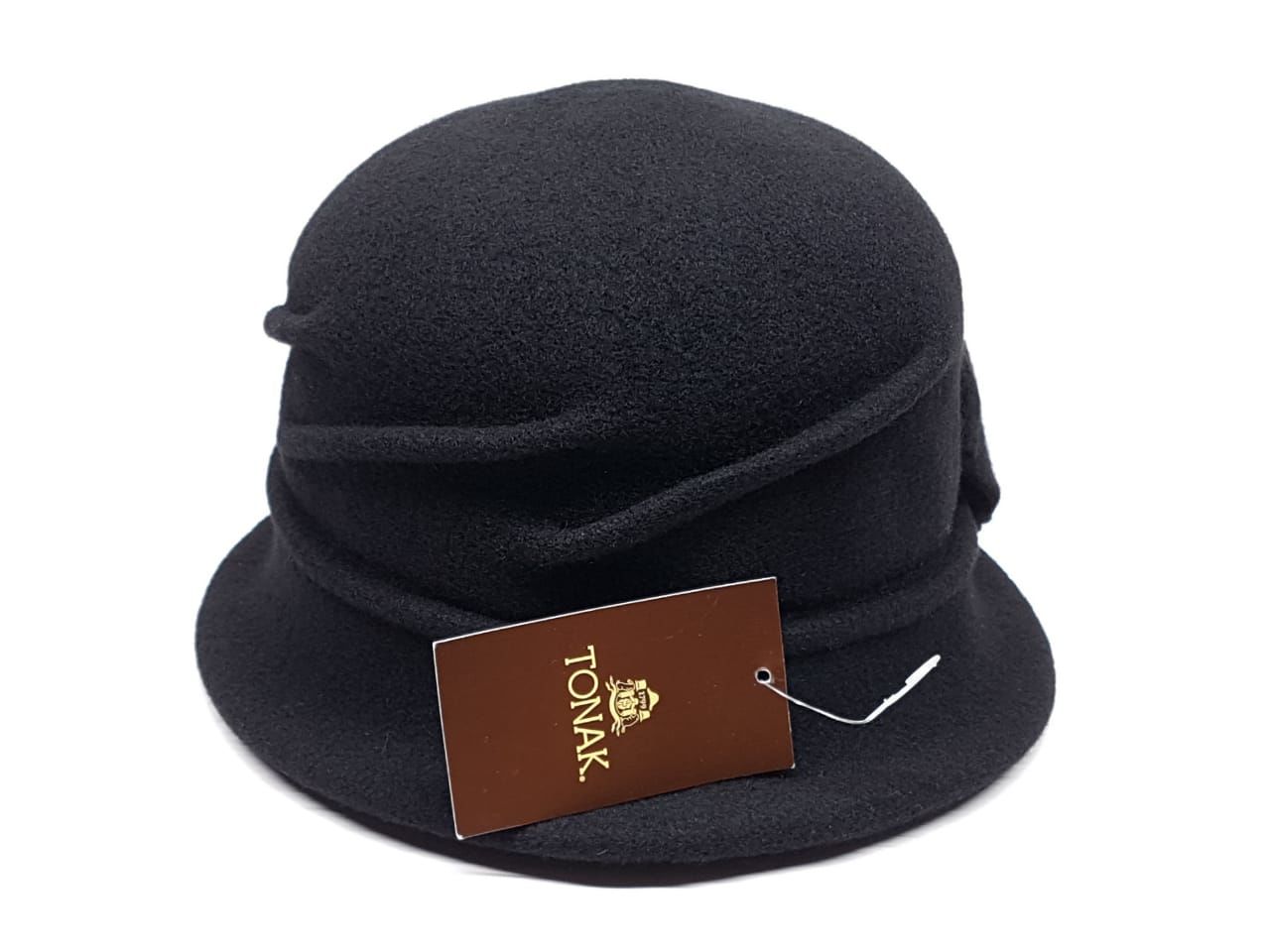 Шляпа шерстяная женская Tonak (черный)