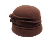 Шляпа шерстяная женская Tonak (коричневый)