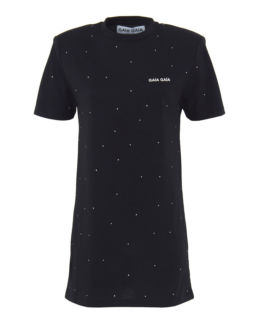 Удлиненная футболка GAÏA GAÏA GGE6-0052 черный l