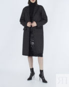 Пальто из шерсти P.A.R.O.S.H. LEAKD430994A черный xs