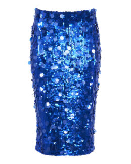 Облегающая юбка P.A.R.O.S.H. GUILTYD620654 синий l