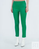 Кожаные брюки ARMA 001L226003.02 зеленый 38
