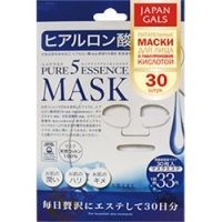 Japan Gals Pure 5 Essential - Маски для лица с гиалуроновой кислотой