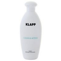 Klapp Clean&Active Tonic Without Alcohol - Тоник без спирта, 250 мл